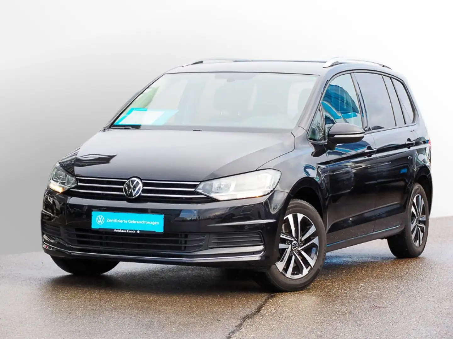 Volkswagen Touran 1.5 TSI United NAVI, 7 SITZE, PDC Bluetooth Schwarz - 2