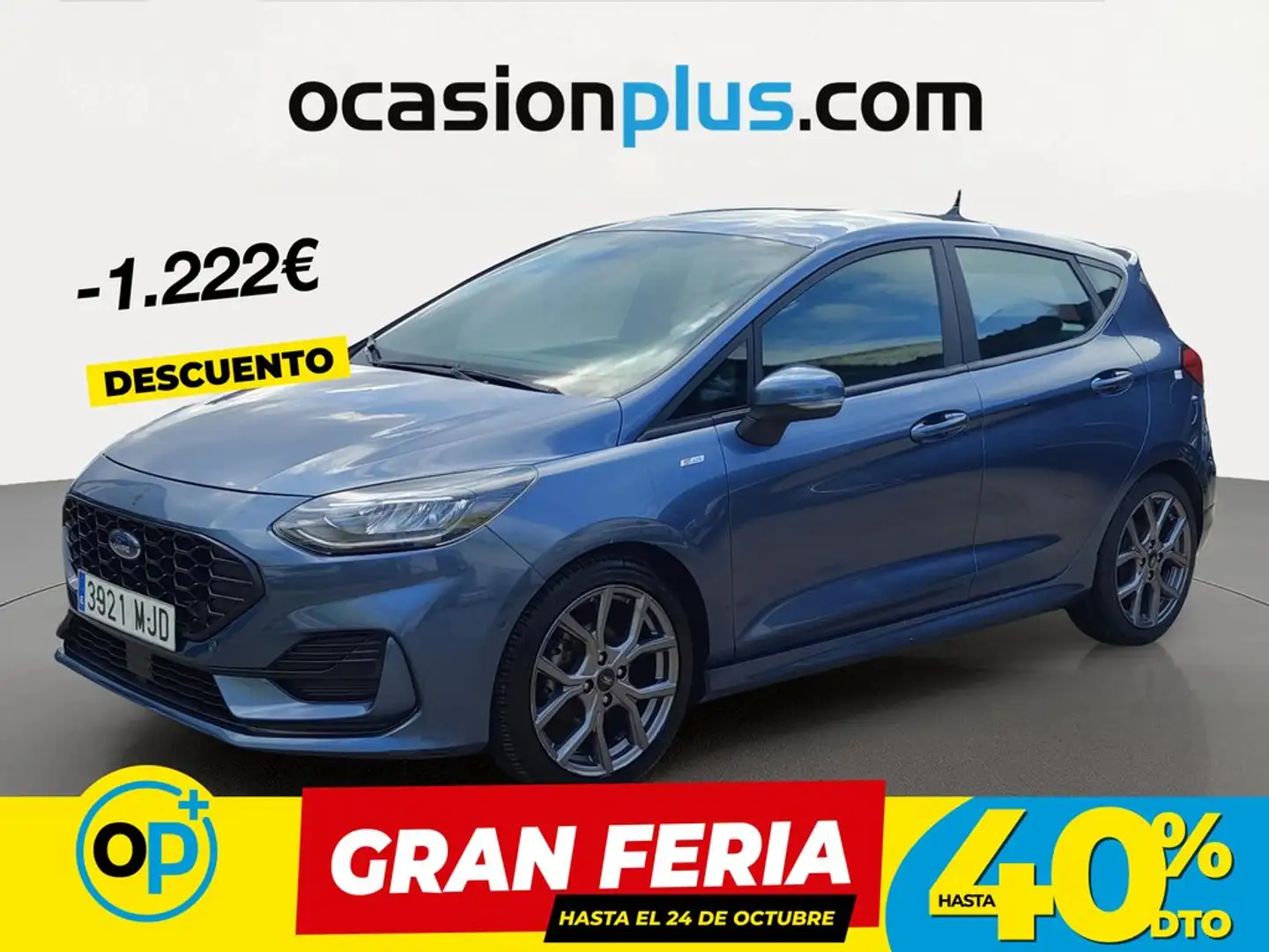 Ford Fiesta 1.0 EcoBoost MHEV ST Line 125 Azul - 1
