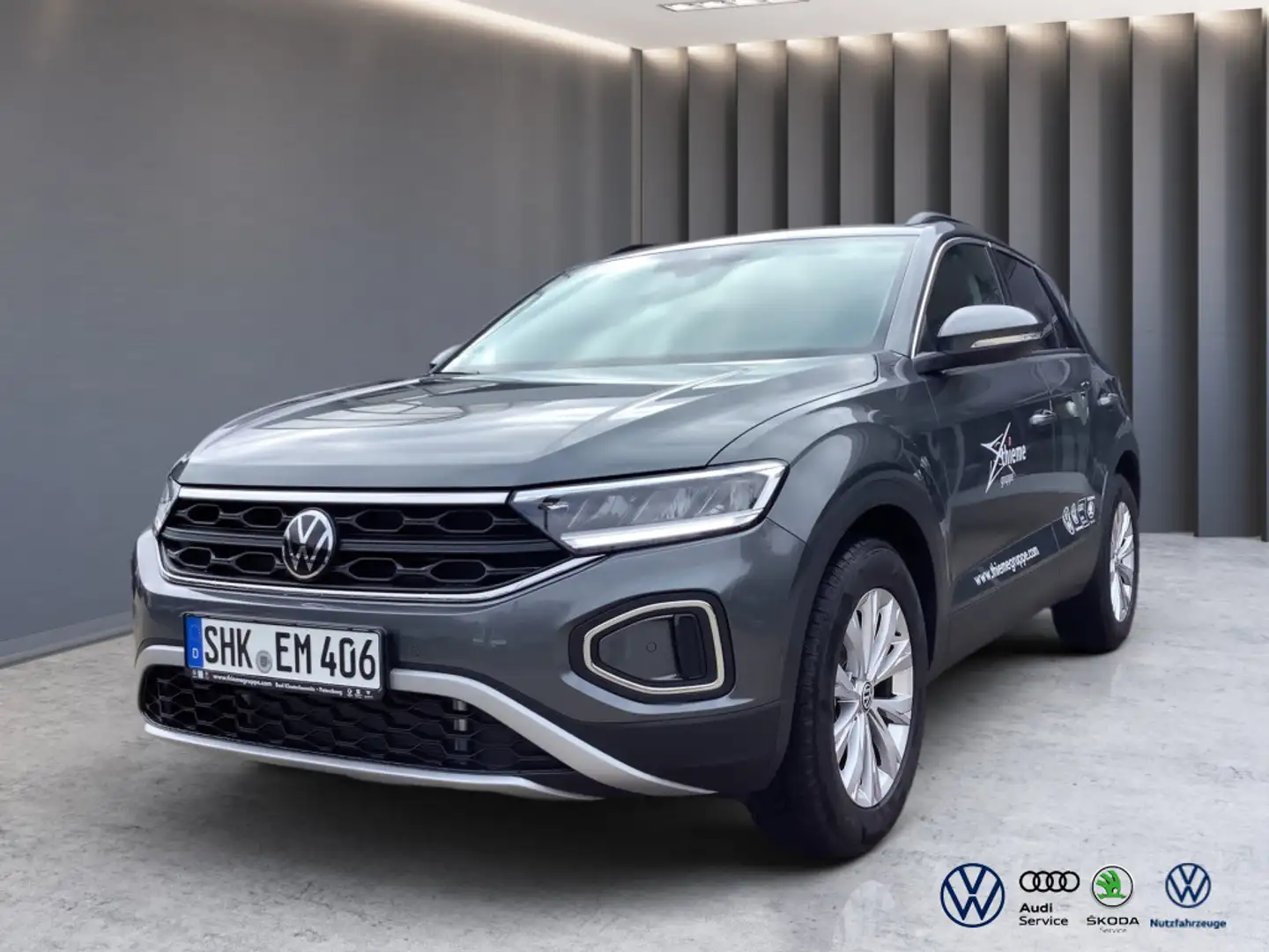Volkswagen T-Roc 1.5 TSI Life ACC NAVI SITZHEIZUNG LED Gris - 1