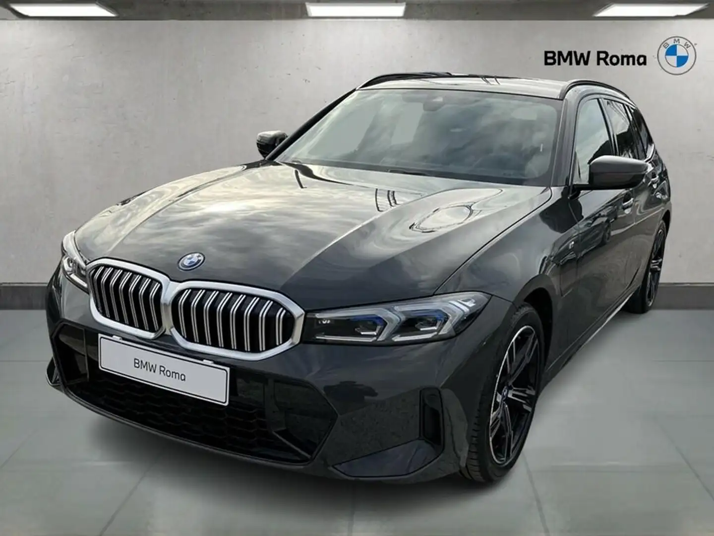 BMW 320 e Touring Msport auto Gris - 1