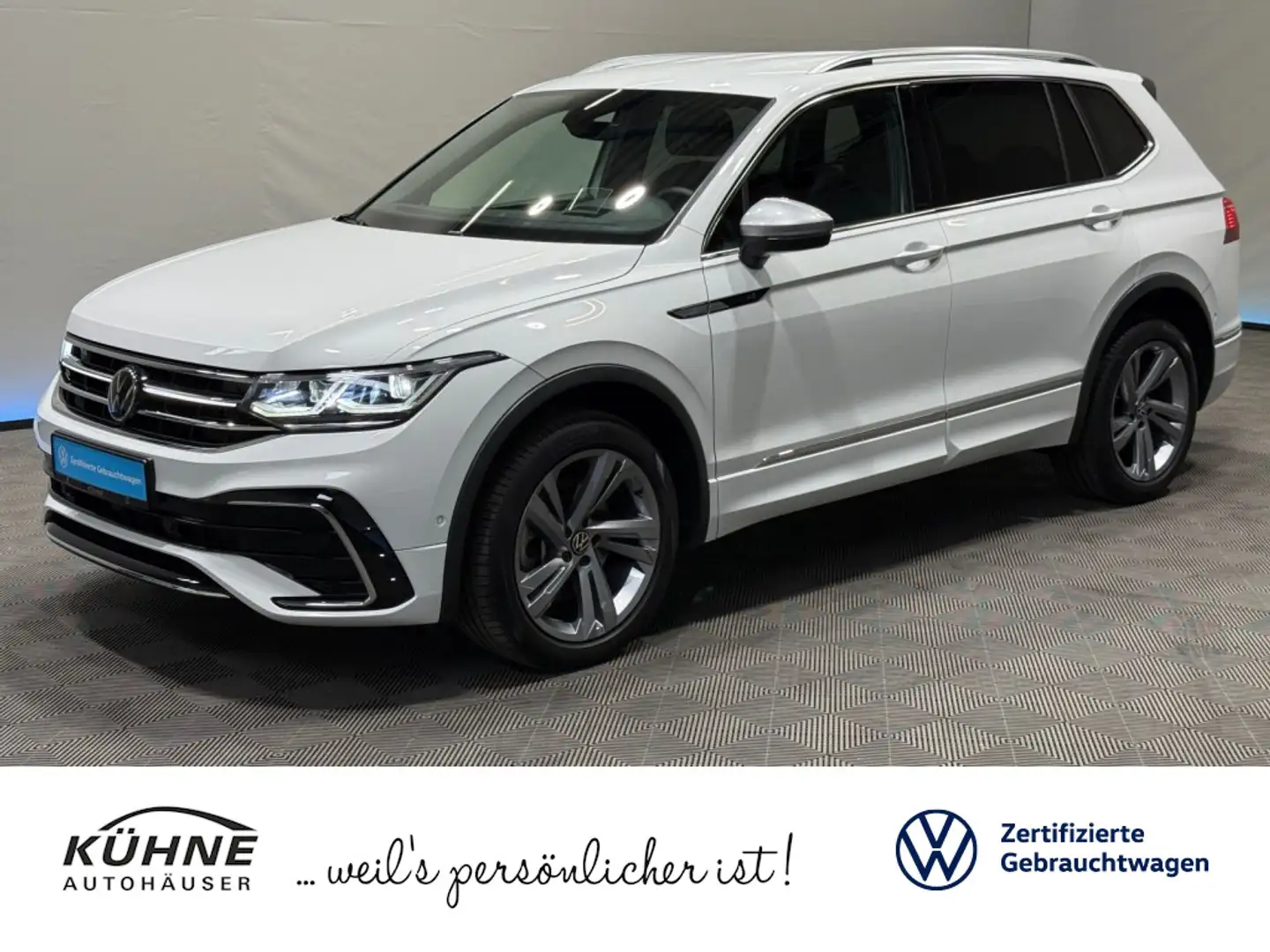 Volkswagen Tiguan Allspace R-Line 2.0 TDI DSG 4M | MATRIX Bianco - 1