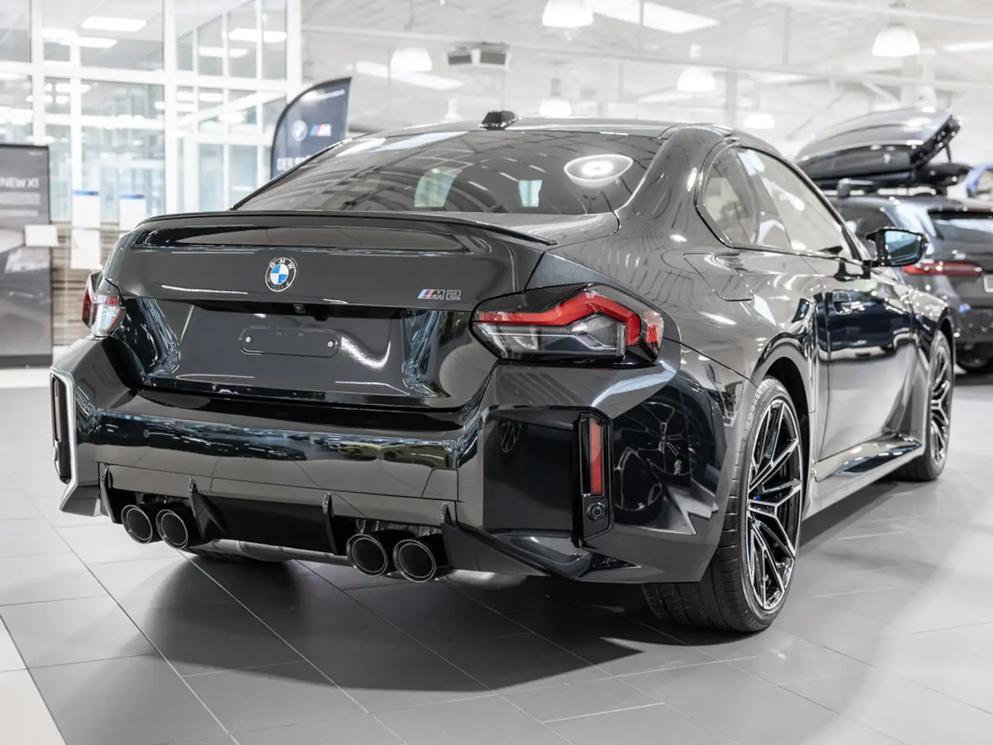 BMW M2 Coupe H/K HUD LED NAVI KAMERA LEDER SHZ Schwarz - 2