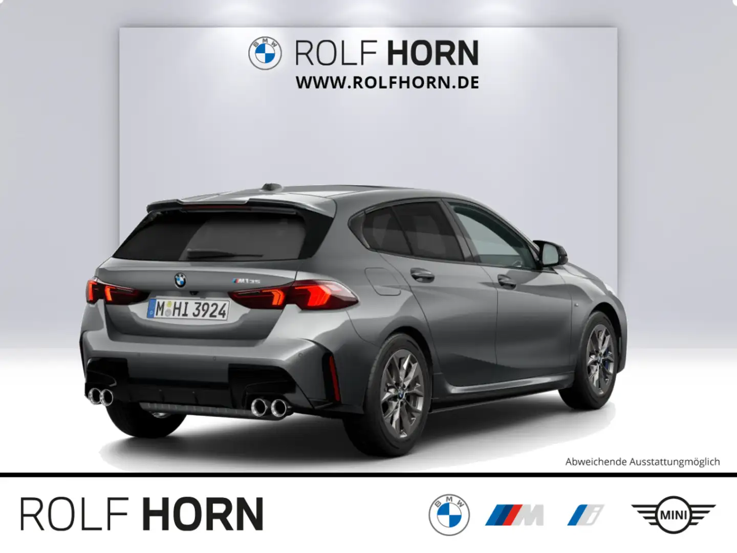 BMW 1er M Coupé M135 xDrive HeadUp RfKam DrivingAssistProf. Navi Grau - 2