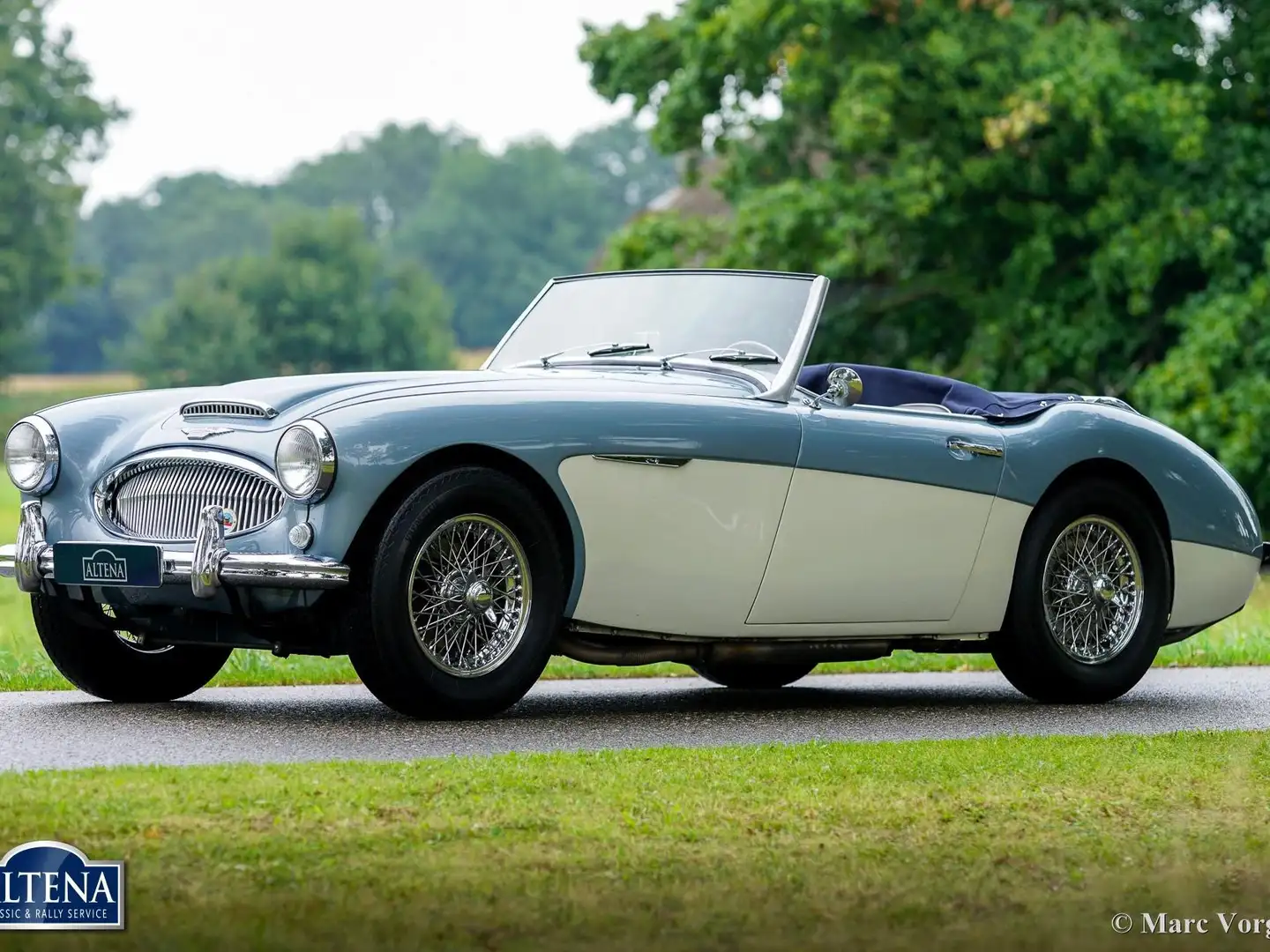 Austin-Healey 3000 MK II, 1962 Синій - 1