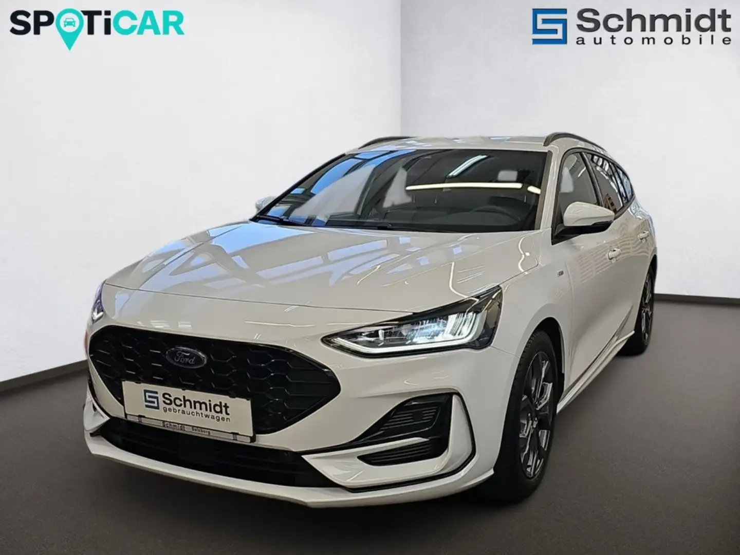 Ford Focus Turnier 1,5 EcoBlue Titanium Edition Aut. Weiß - 1