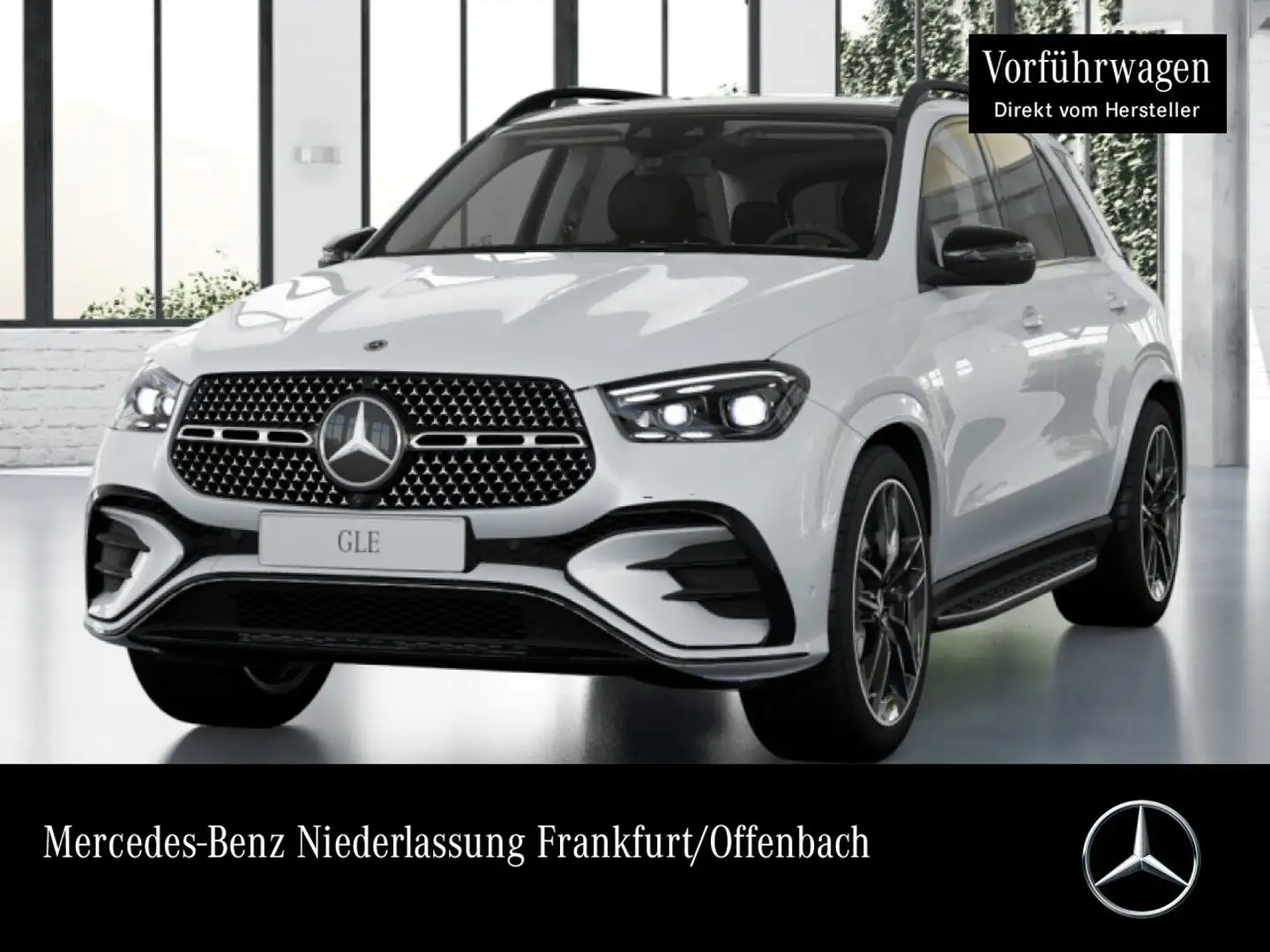 Mercedes-Benz GLE 580 4M AMG+NIGHT+PANO+360+AHK+MULTIBEAM+HUD+9G Biały - 1