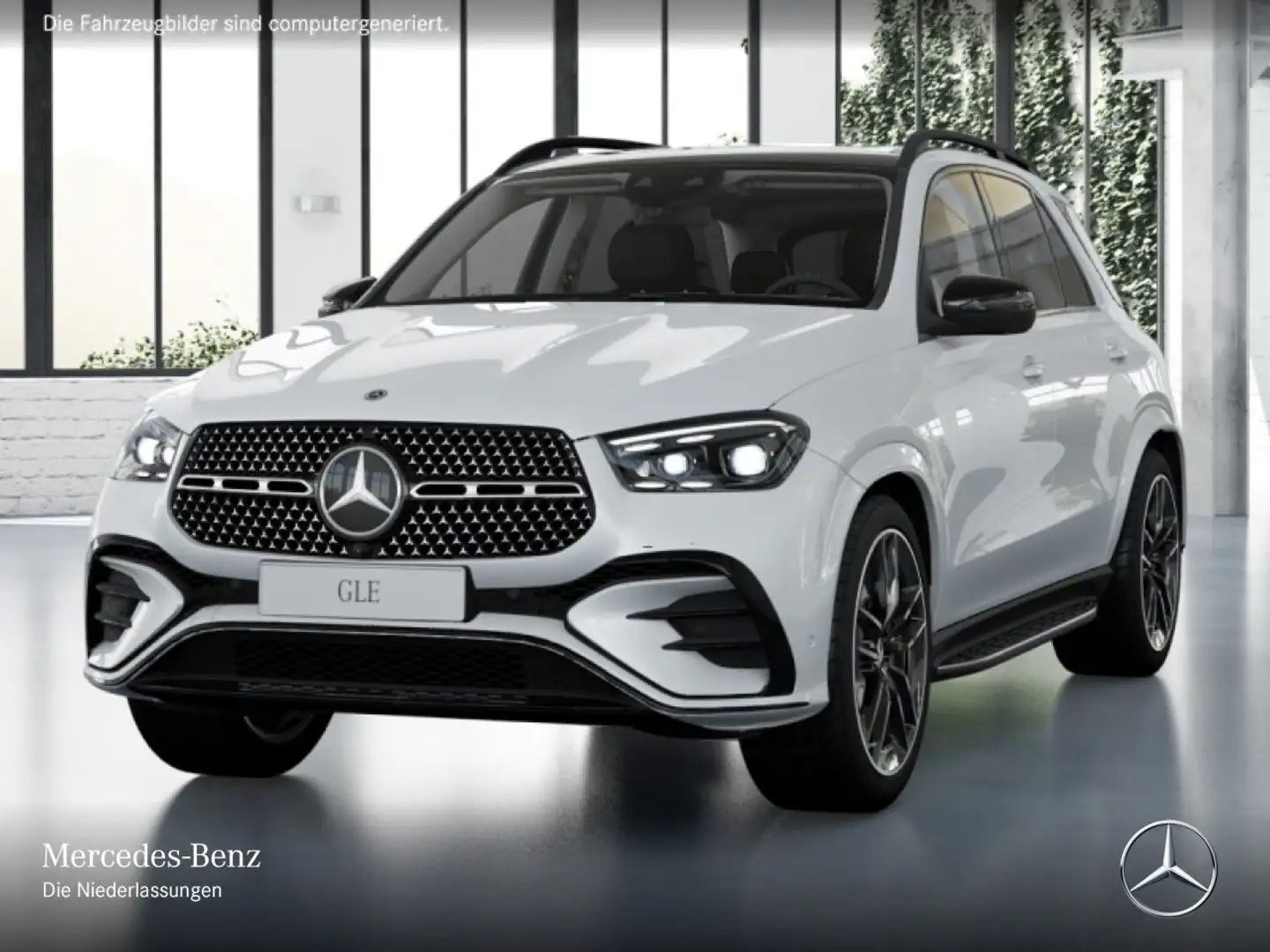 Mercedes-Benz GLE 580 4M AMG+NIGHT+PANO+360+AHK+MULTIBEAM+HUD+9G Blanc - 2