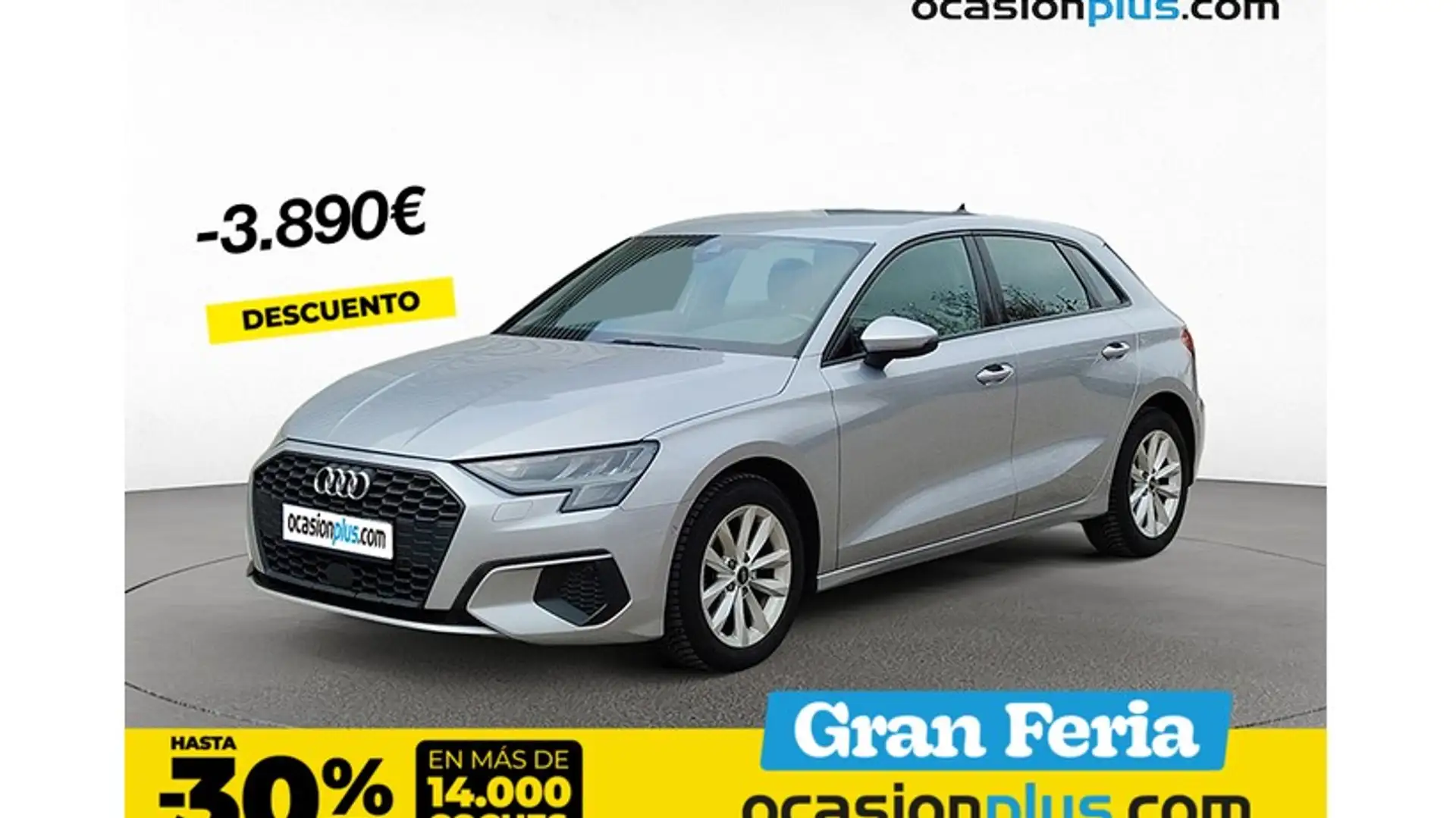 Audi A3 Sportback 30 TFSI S tronic Zilver - 1