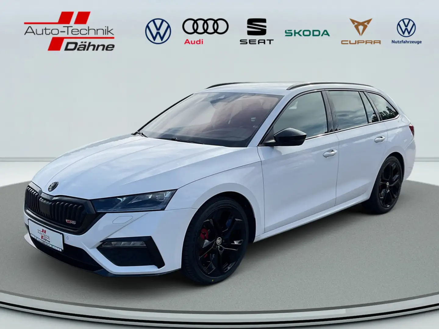 Skoda Octavia Combi 2.0 TSI RS Edition DSG HUD LED Blanc - 1