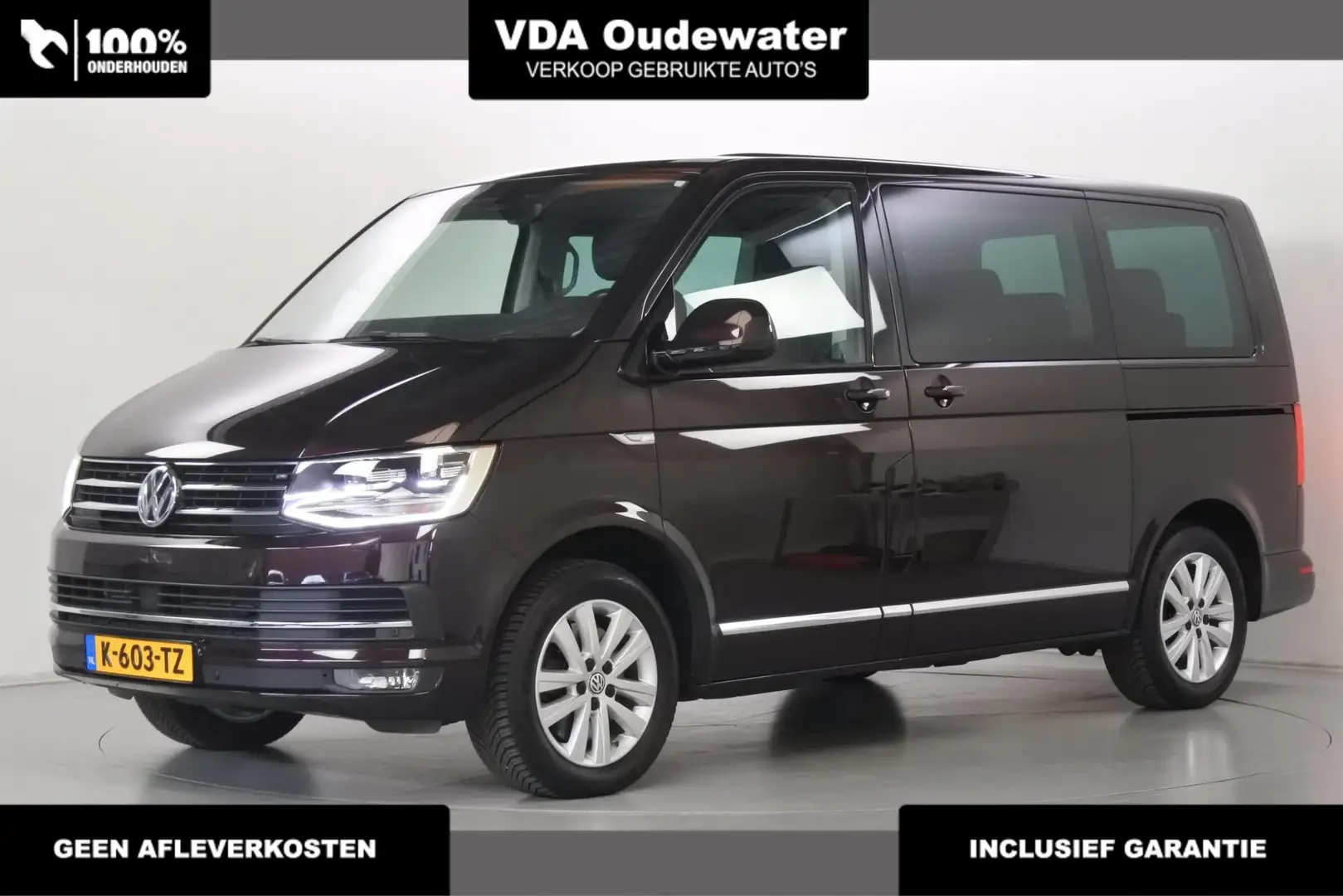Volkswagen T6 Transporter Multivan 2.0 TSi 205pk DSG Highline Trekhaak Violett - 1