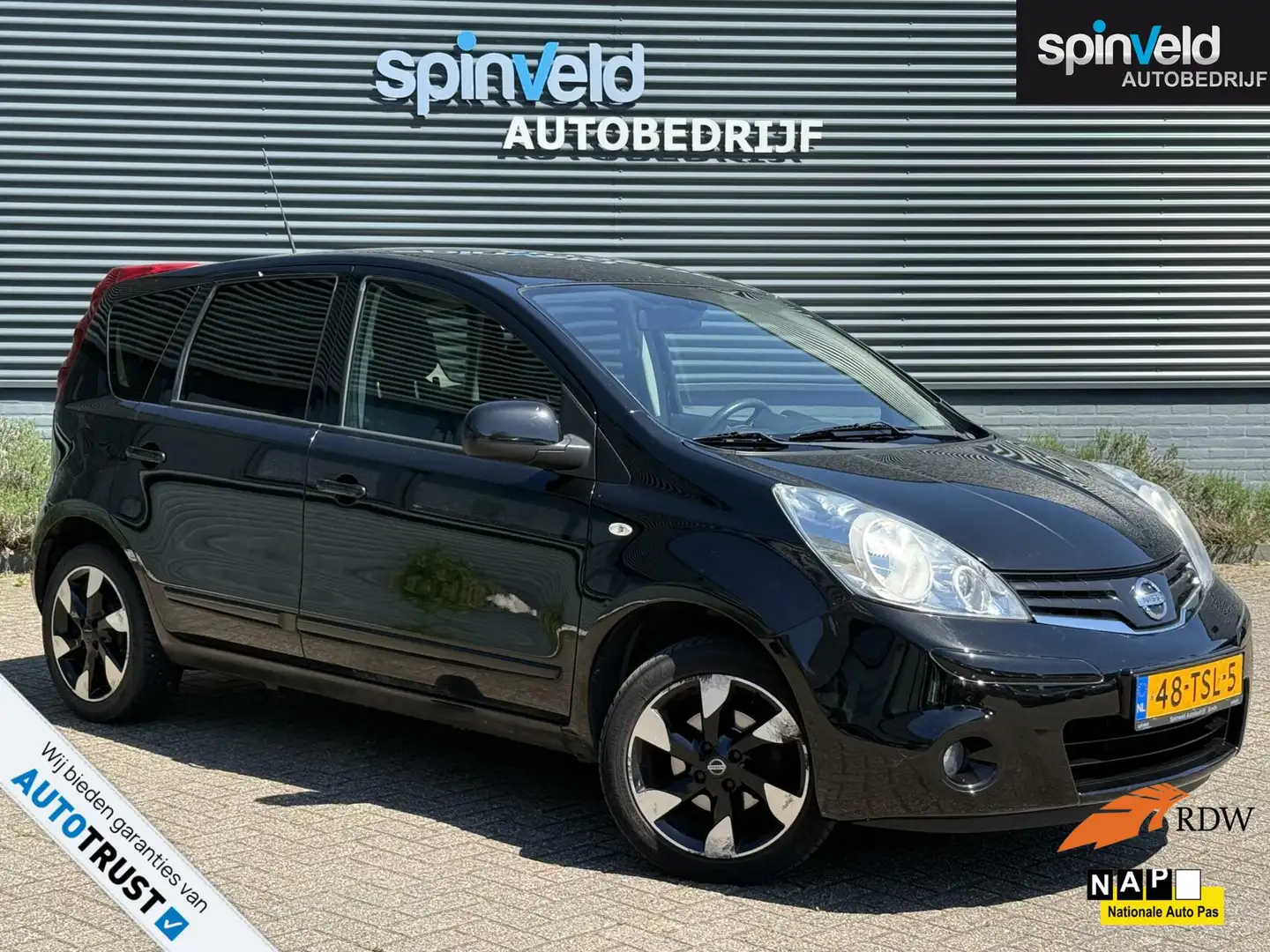 Nissan Note 1.6 Connect Edition BJ`12 NAP NL Navi Cruise Trekh Negro - 1