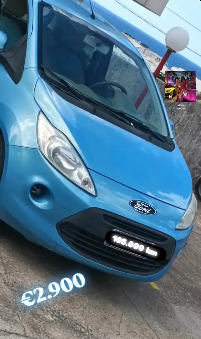 Ford Ka/Ka+ Ka 1.3 tdci Titanium 75cv Blu/Azzurro - 1