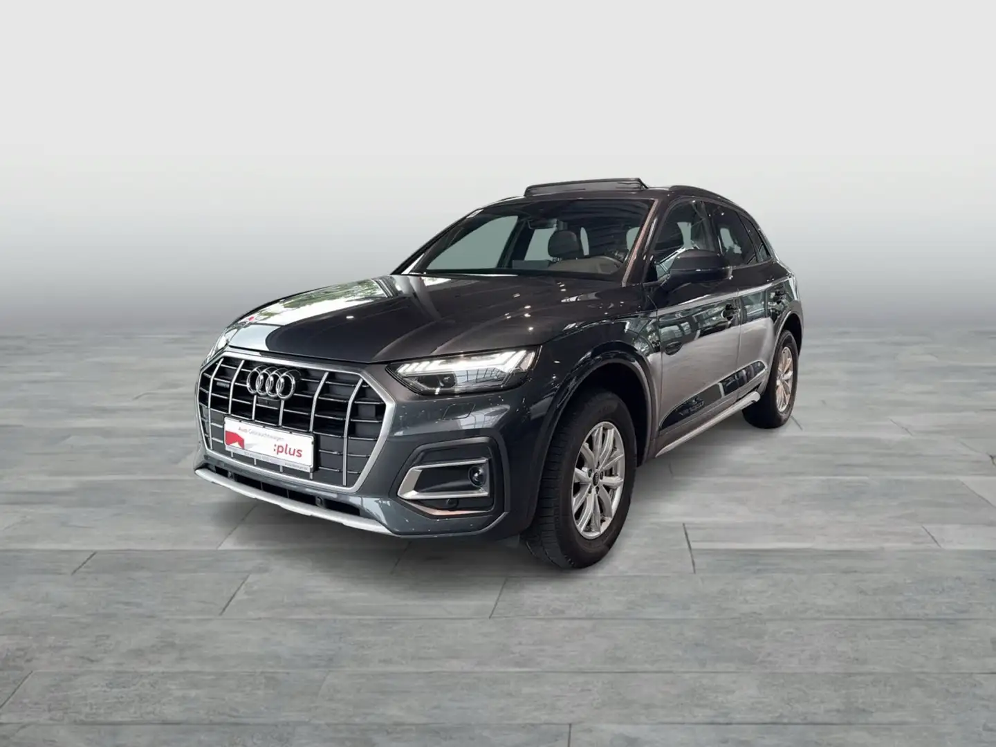 Audi Q5 45 TFSI Q S LINE PANO AHK RAUTENSTEPPUNG MATR Gris - 2