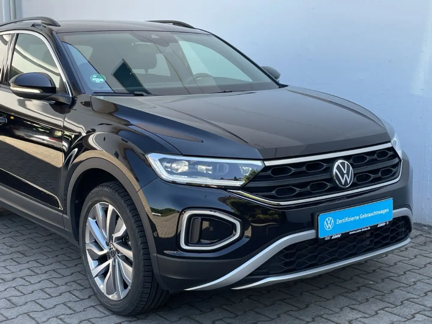 Volkswagen T-Roc 1.5 TSI DSG Goal AHK/Kamera/ACC/Navi/App-Connect Schwarz - 2