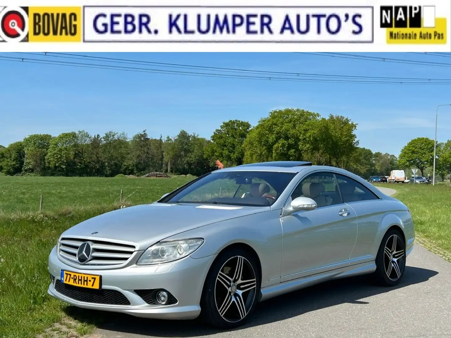 Mercedes-Benz CL 500 Aut, AMG pakket, Full options, Zeer mooi! Šedá - 1