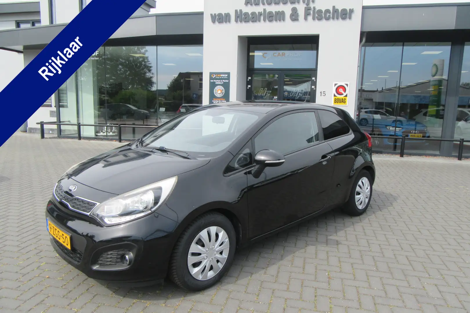 Kia Rio 1.2 CVVT Plus Pack, Airco Zwart - 1