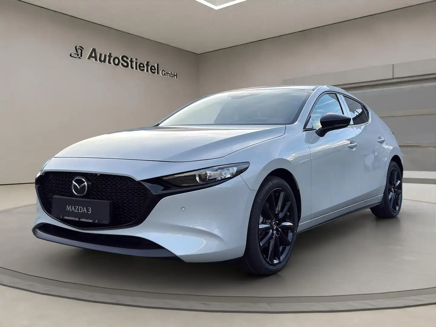 Mazda 3 3 HOMURA 2.5 L 140 PS 6GS e-SKYACTIV-G M HYBRID Weiß - 1