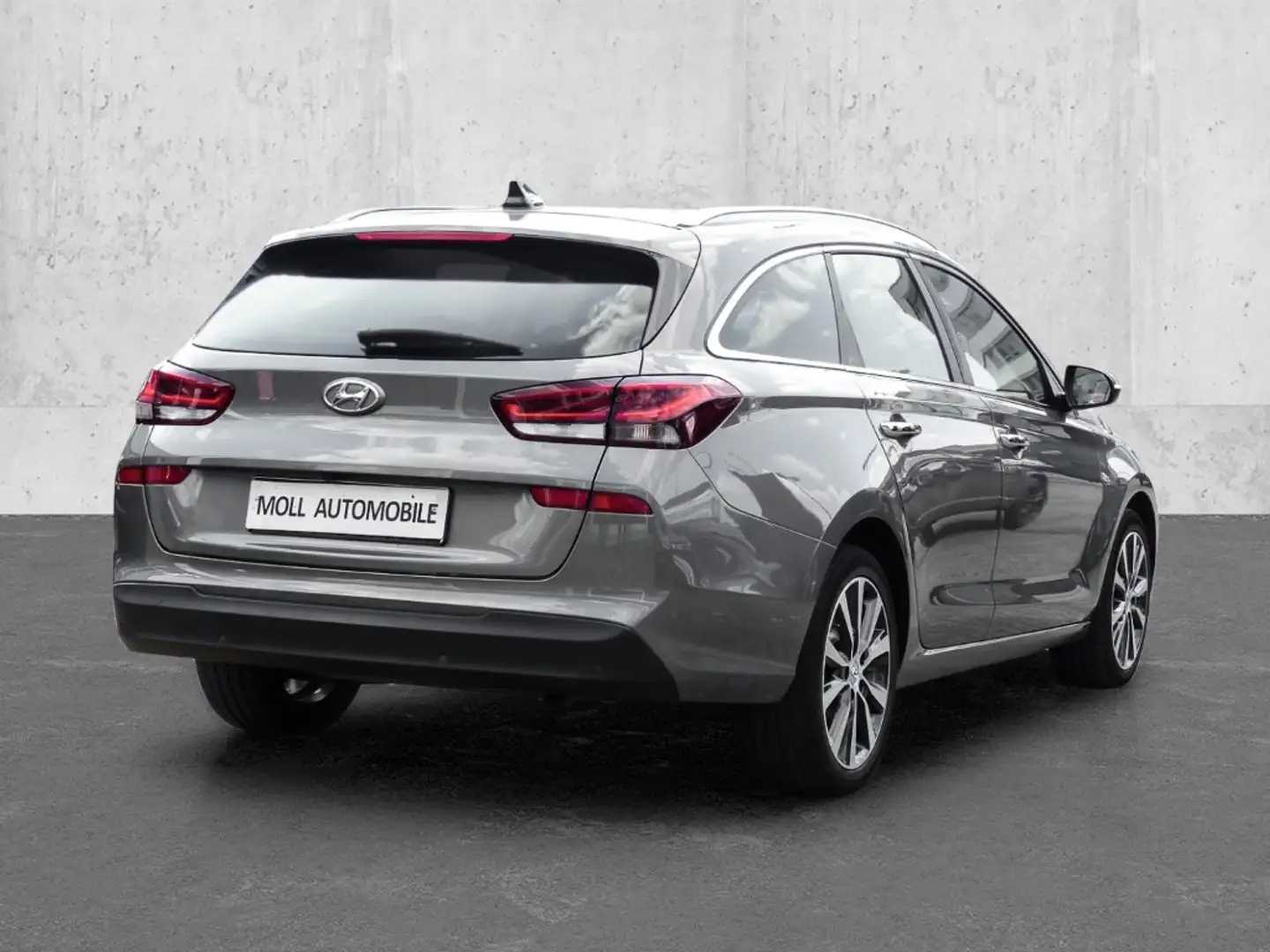 Hyundai i30 Premium El. Panodach Navi LED Apple CarPlay Androi siva - 2