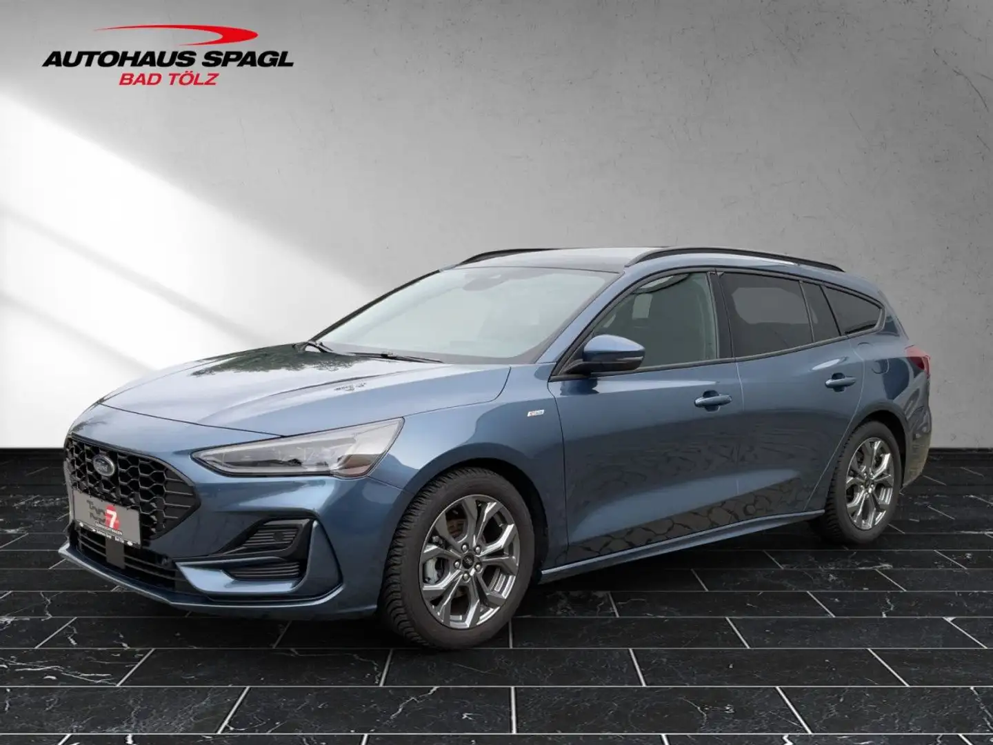 Ford Focus ST-Line Bluetooth Navi LED Klima el. Fenster Blau - 2