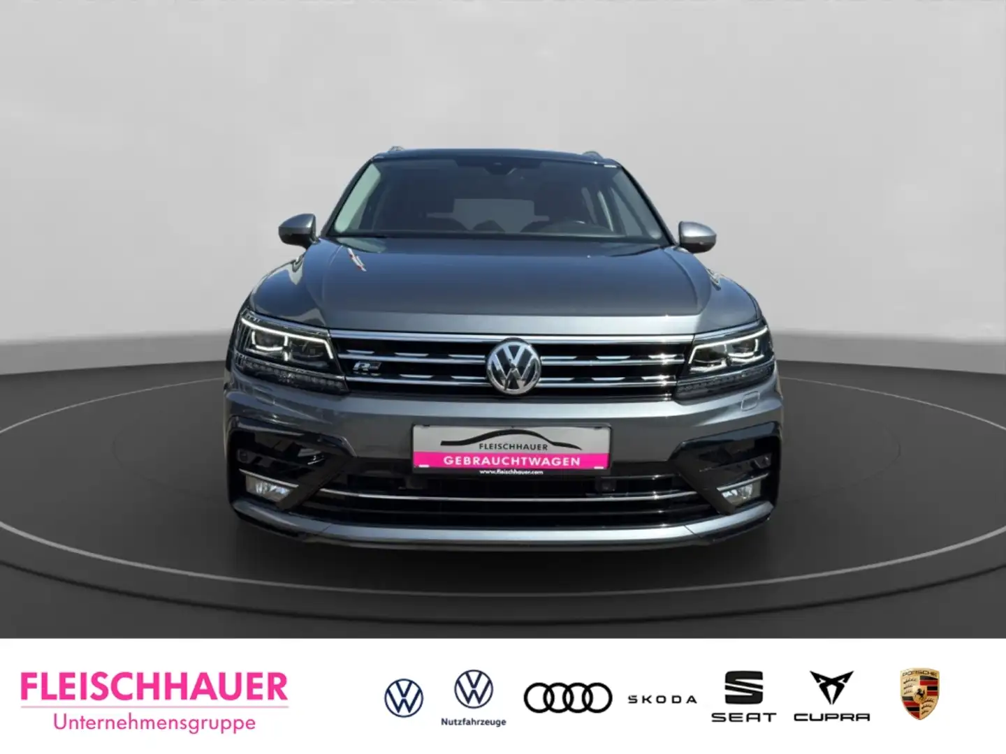 Volkswagen Tiguan Allspace Highline LED+PANO+AHK+ACC+HUD+RFK+ Grau - 2