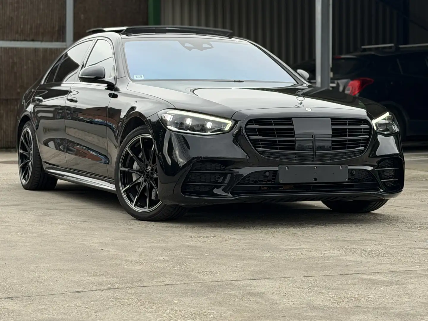 Mercedes-Benz S 580 580e L AMG Line-Pano-360 Cam-ACC-Softclose-Full Schwarz - 2