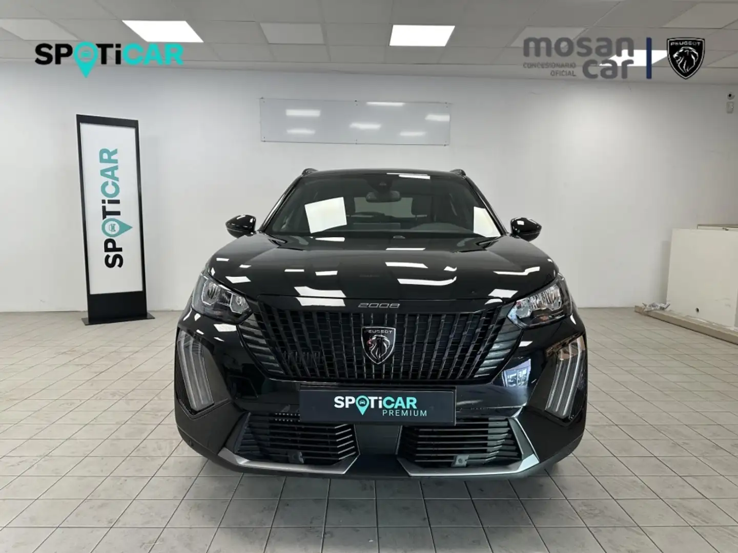 Peugeot 2008 1.2 PURETECH 100 ALLURE MIRROR LL17 RADAR AV AR Negro - 2
