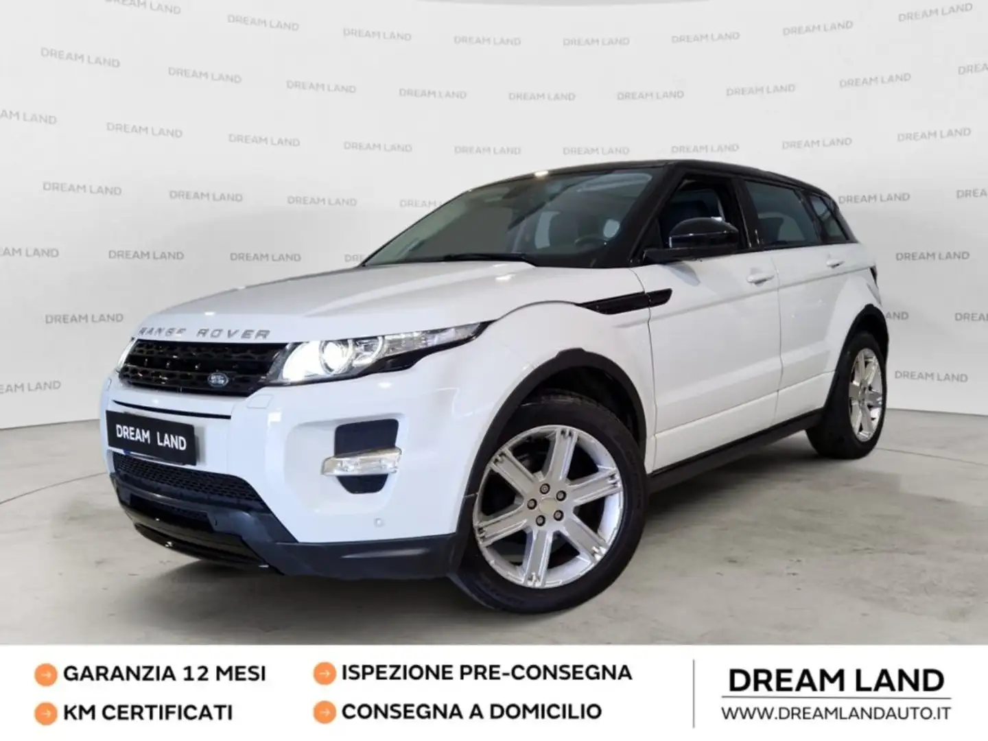 Land Rover Range Rover Evoque 2.2 TD4 5p. Dynamic TETTO PANORAMICO Bianco - 1