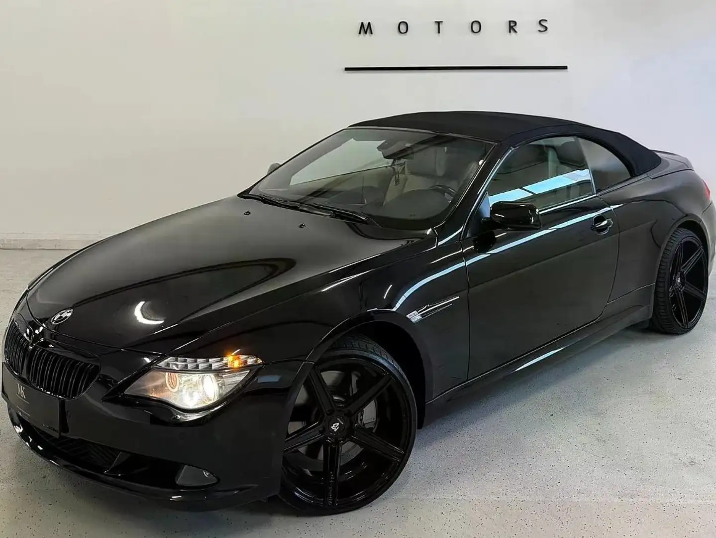 BMW 635 635d Schwarz - 1