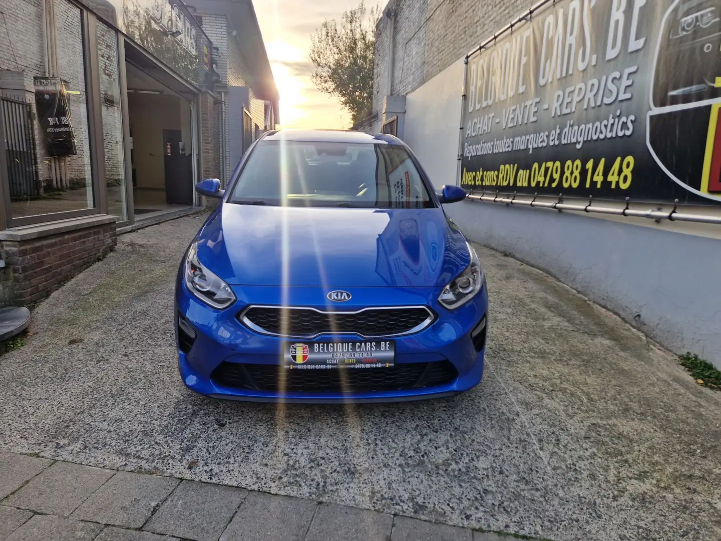 Kia Ceed / cee'd Ceed 1.0 T-GDi Must ISG Blauw - 1