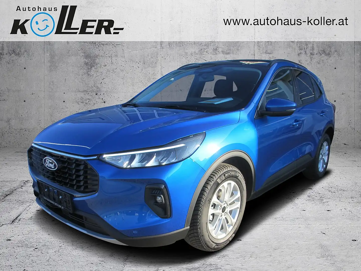 Ford Kuga 1,5 EcoBoost Titanium Blau - 1