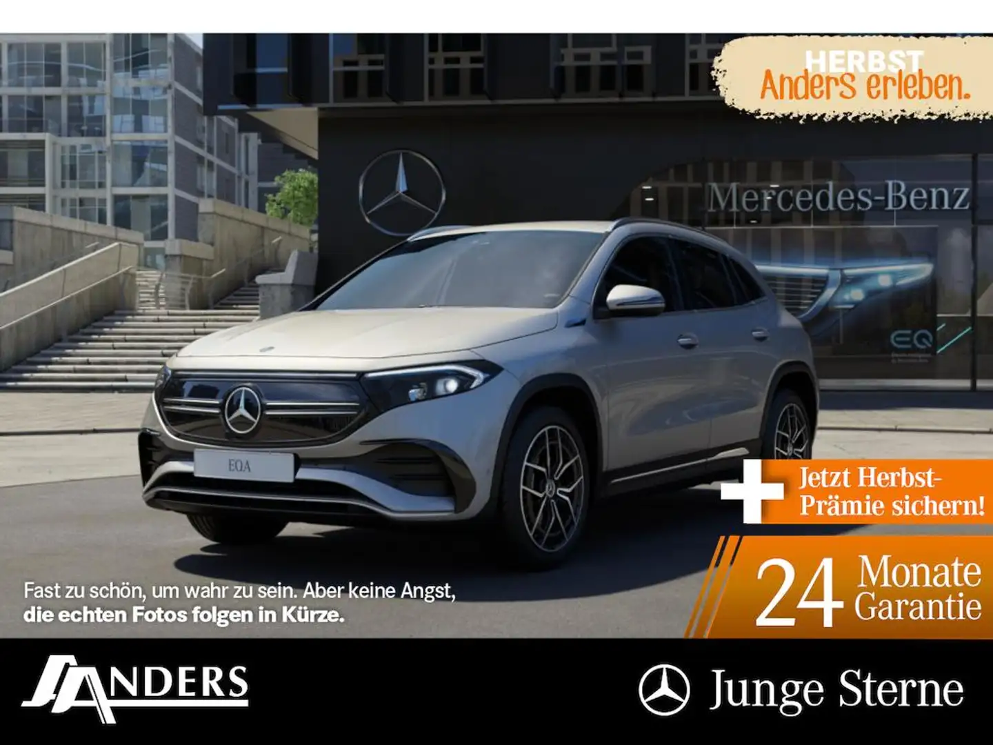 Mercedes-Benz EQA 250 AMG+MBUX+Key+LED+HUD+Kam+Sound+Apple+SHZ Argento - 1
