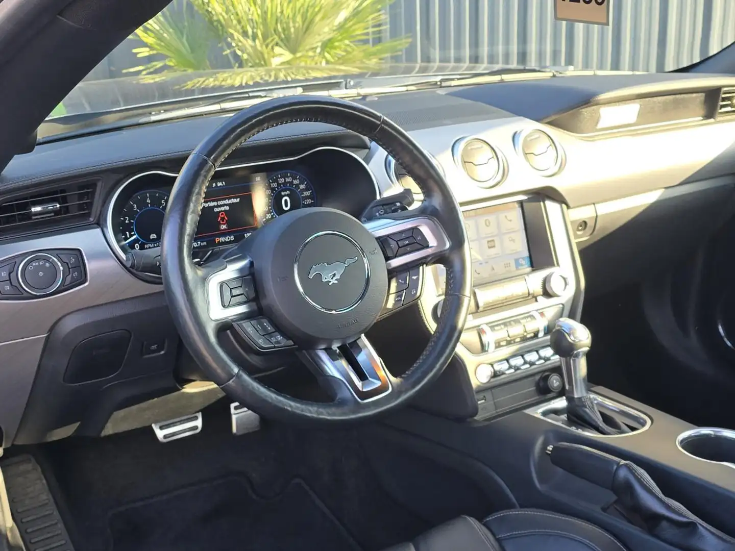 Ford Mustang GT 5.0 V8 Fastback 450 Ch BVA10 - RECARO - 1ER MAI Gris - 2