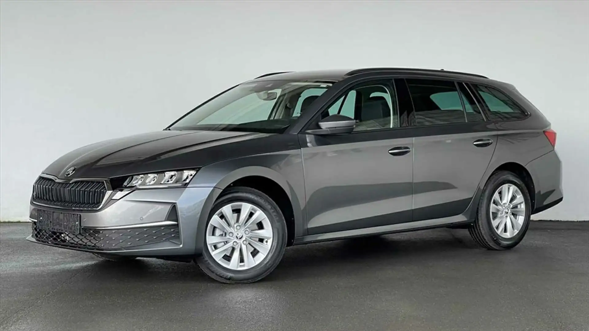 Skoda Octavia IV Combi 2,0 TDI DSG Selection Klimaaut. Grijs - 1