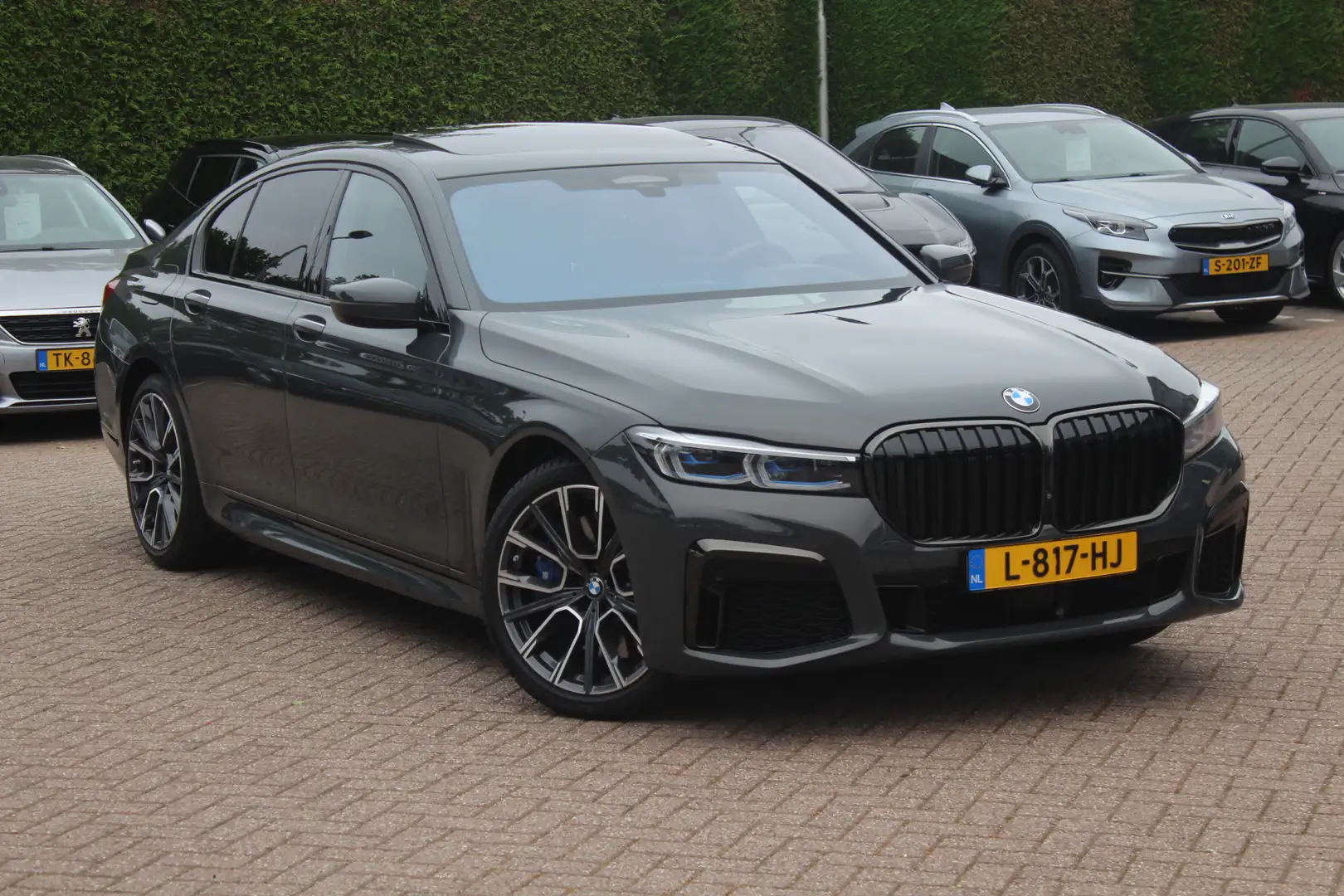 BMW 745 7-serie 745e High Exe. M Sport / Schuifdak / 360Ca Gri - 1