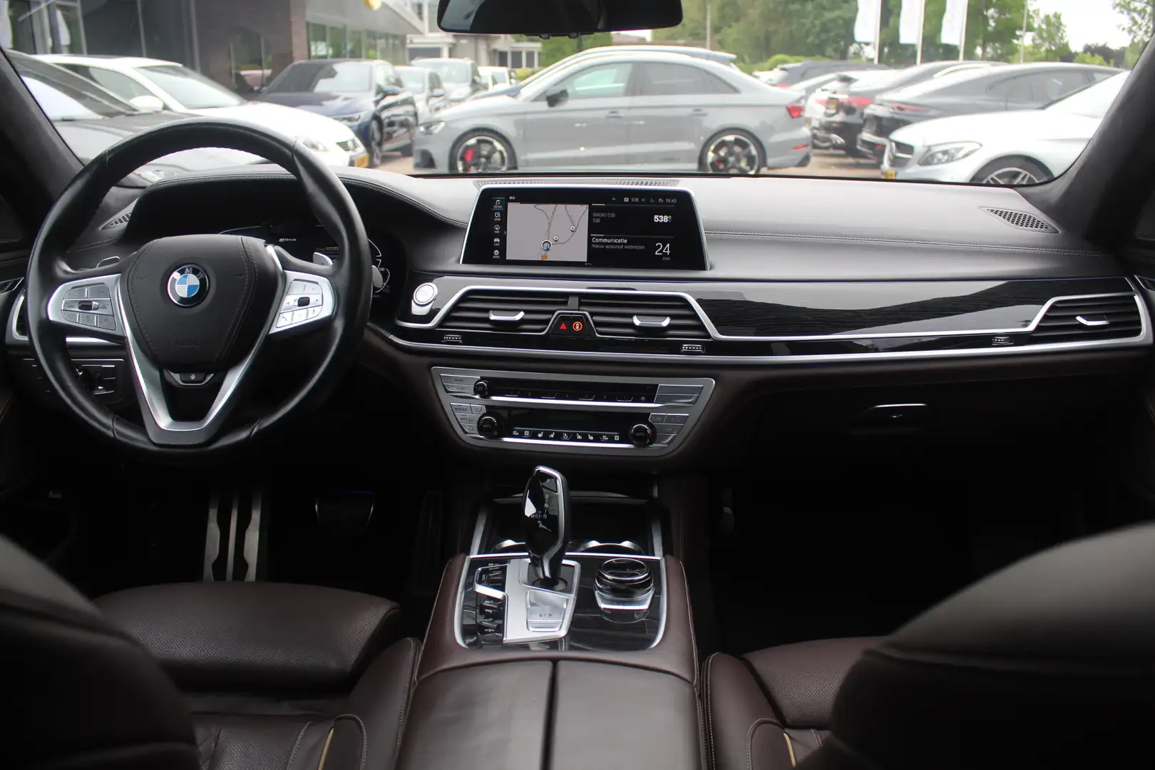 BMW 745 7-serie 745e High Exe. M Sport / Schuifdak / 360Ca Gri - 2