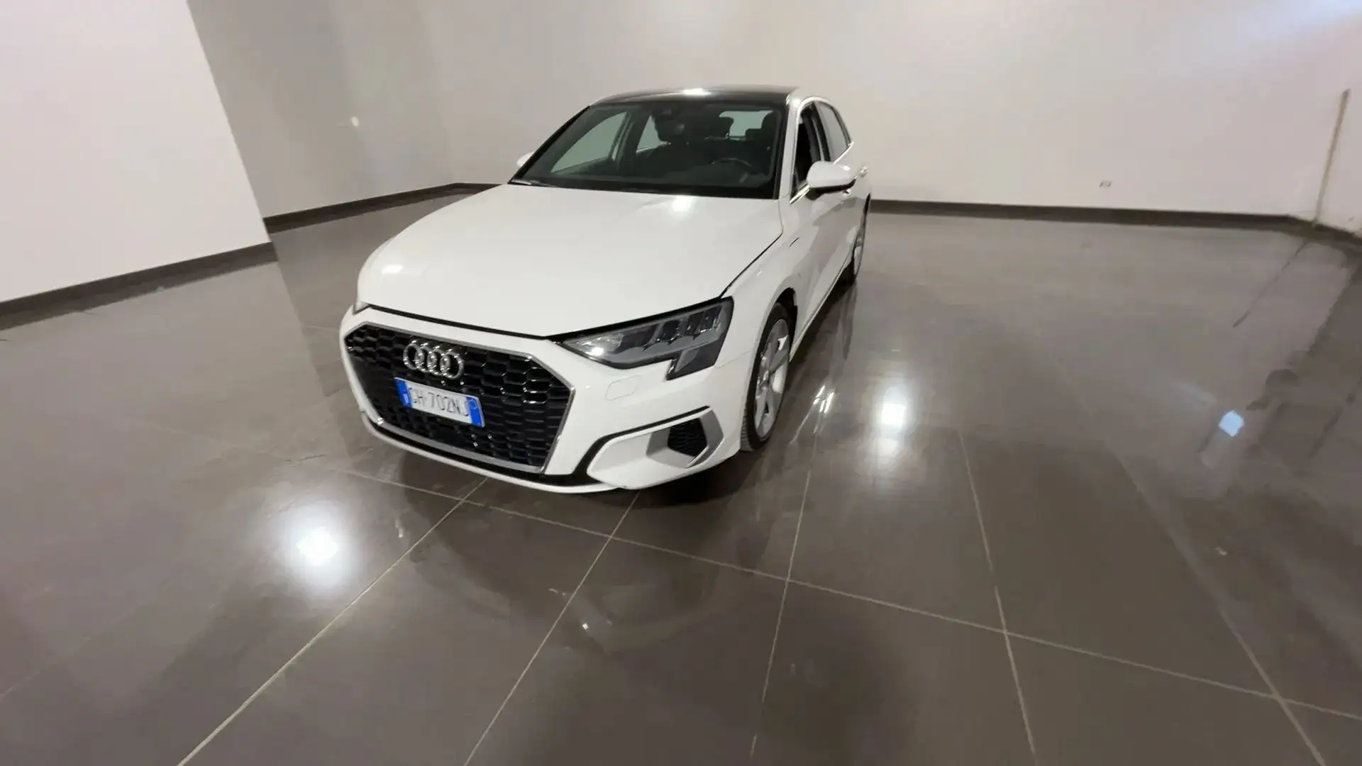 Audi A3 A3 Sportback 40 eTFSI  advanced auto Bianco - 1