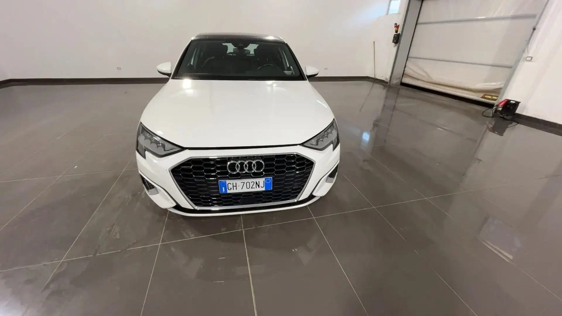 Audi A3 A3 Sportback 40 eTFSI  advanced auto Bianco - 2