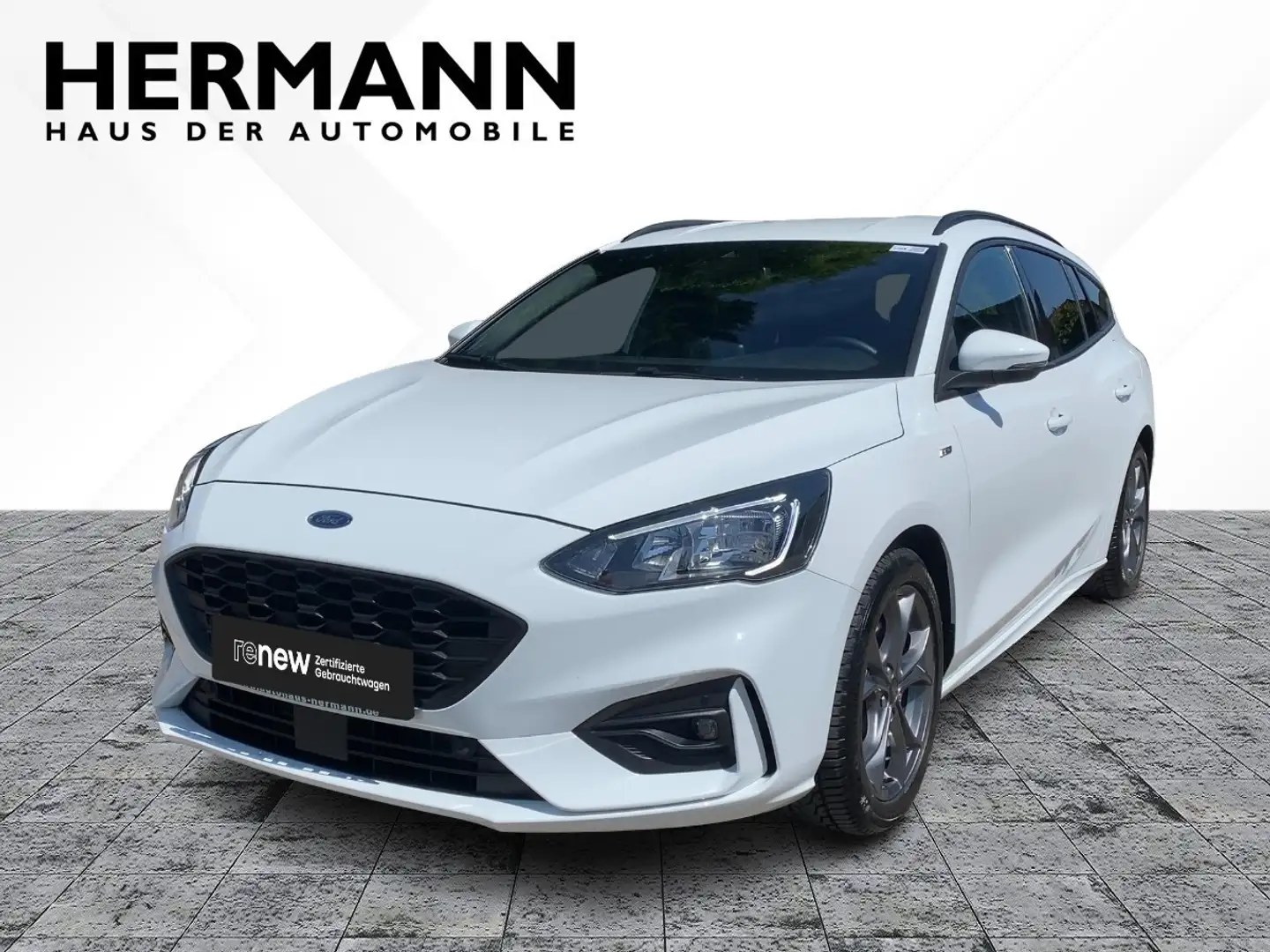 Ford Focus Turnier 1.5 EcoBlue ST-Line X *NAVI*LED*LM Weiß - 1