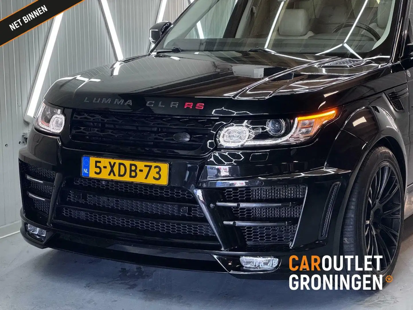 Land Rover Range Rover Sport 3.0 SDV6 HSE Dynamic | Lumma CLR RS 0063 Zwart - 2