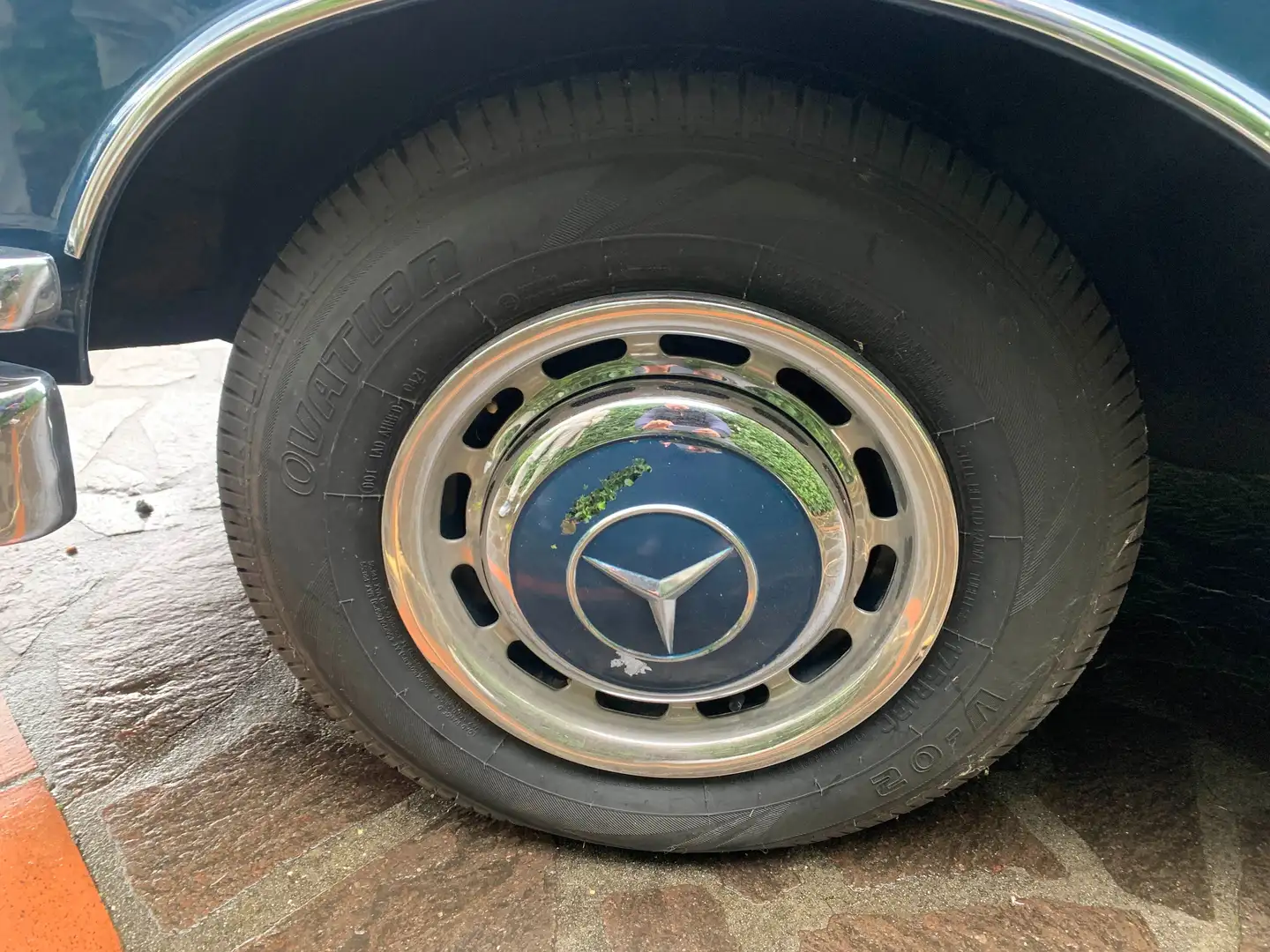 Mercedes-Benz 220 B W111 mantenuta unica 116cv 5p Bleu - 2