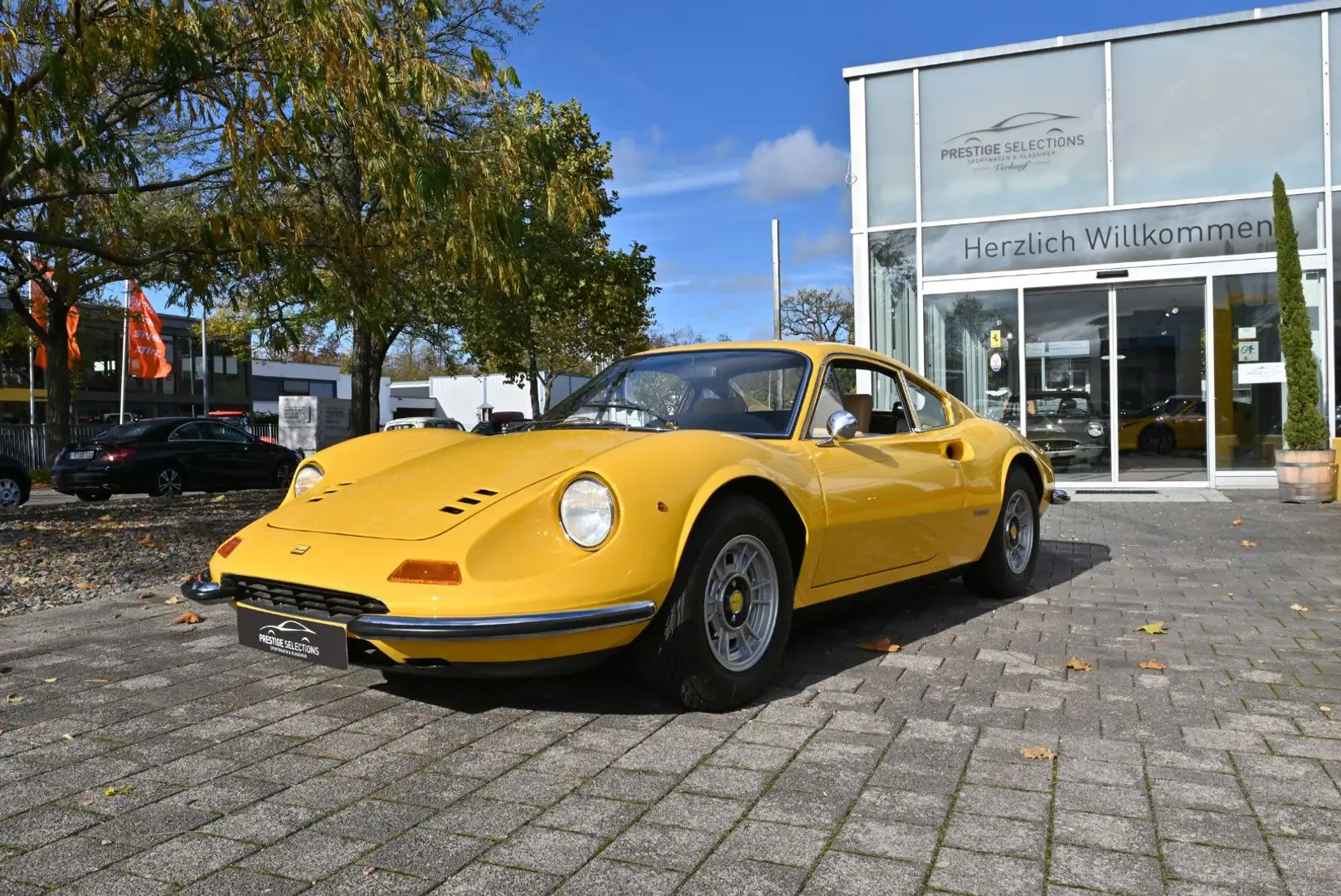 Ferrari 246 Dino 246GT-M/Mechanisch&Optisch Top!Fahrauto! Gelb - 1