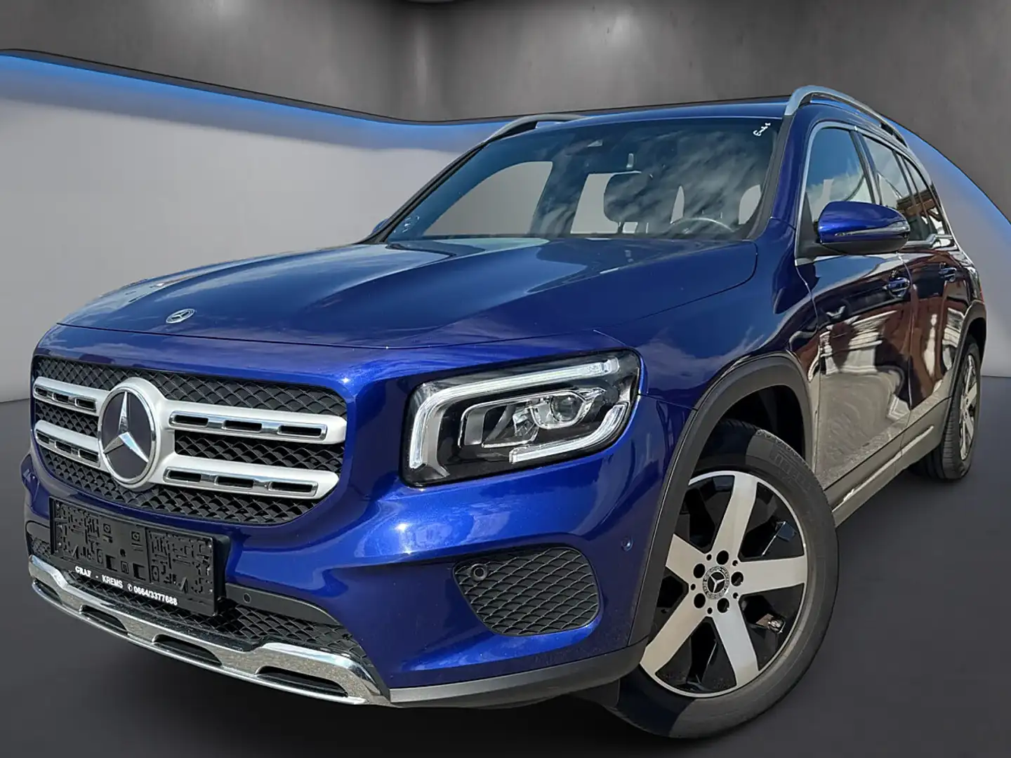 Mercedes-Benz GLB 220 d 4MATIC Aut. *Kamera*AHK*Navi*Sitzhz* Blau - 1