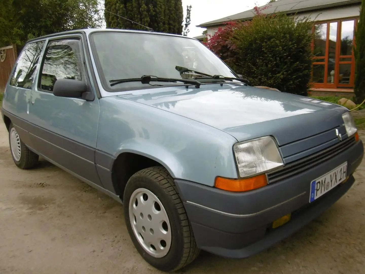 Renault R 5 R 5 Aut. TÜV+H-Kennzeichen neu, orig. 44.000km Kék - 1