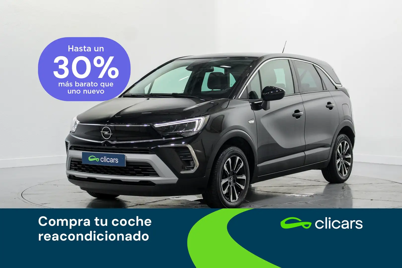 Opel Crossland 1.2 S&S Elegance Pack 110 Negro - 1