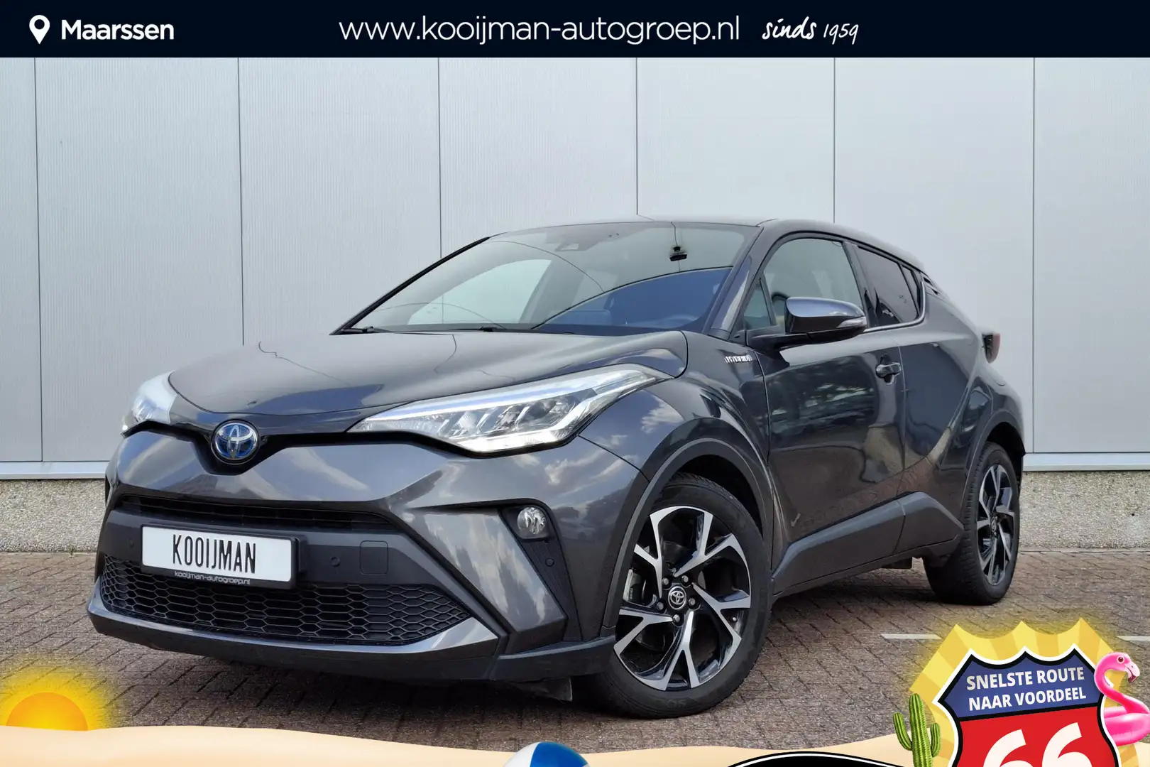 Toyota C-HR 1.8 Hybrid Dynamic Adaptieve cruise control, achte Grijs - 1