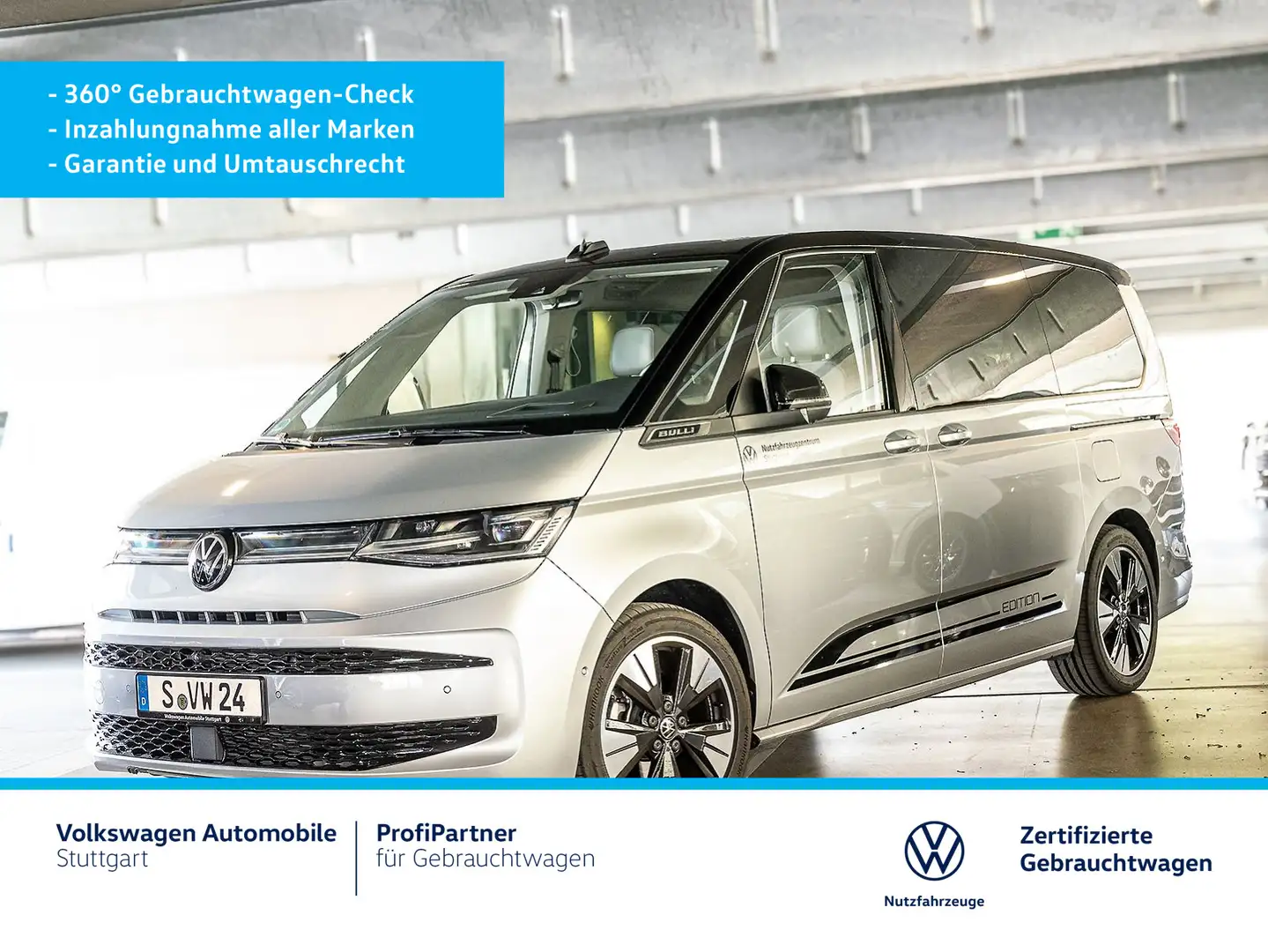 Volkswagen T7 Multivan Life Edition LÜ  DSG 2,0 TDI Euro 6e Silber - 2