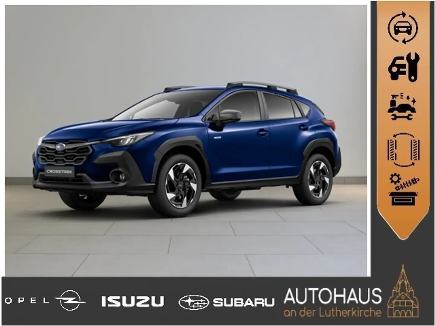 Subaru Crosstrek Platinum Bleu - 1