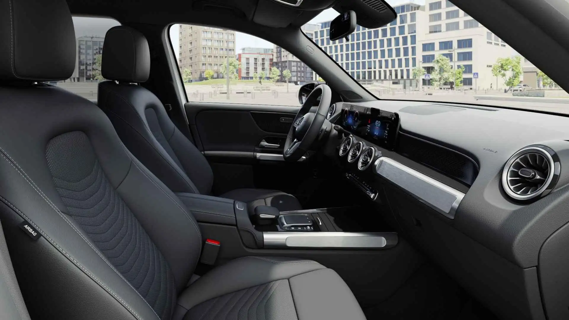 Mercedes-Benz EQB 300 4MATIC AMG Line | Nightpack | Smartphone Integrati Blanc - 2