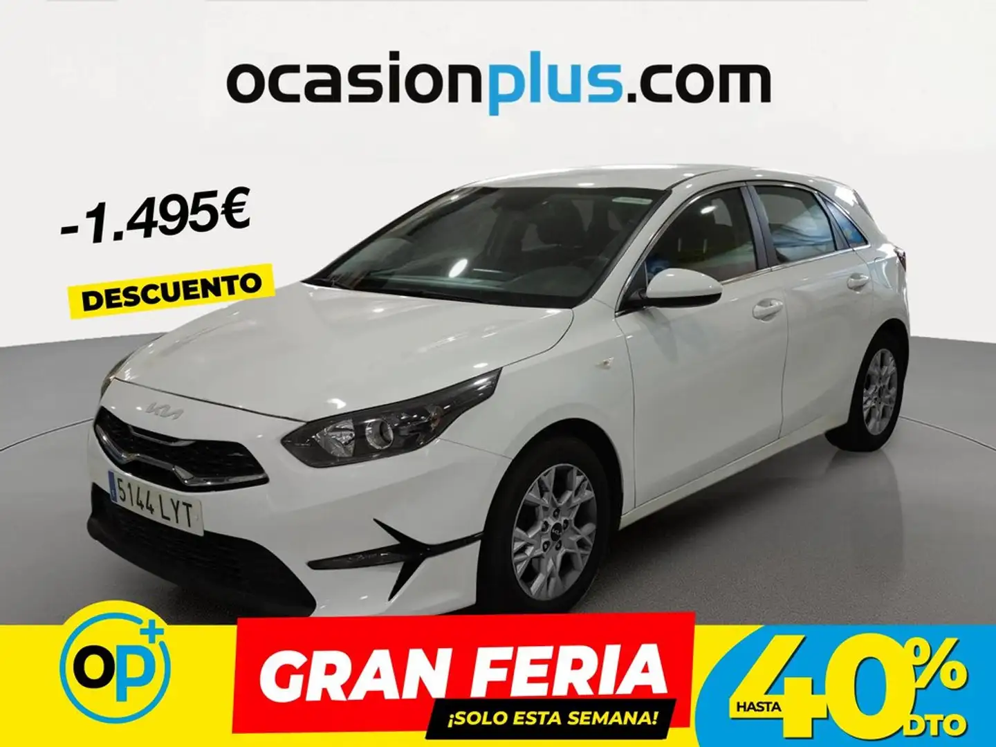 Kia Ceed / cee'd 1.0 T-GDI Eco-Dynamics Drive 100 Blanco - 1