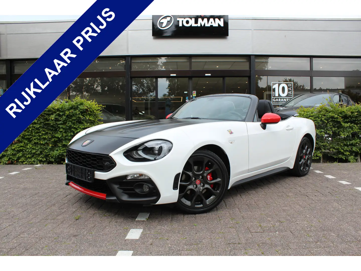 Abarth 124 Spider 1.4 Turbo Automaat | Rijklaar | Leder | Stoelverw. Bílá - 1
